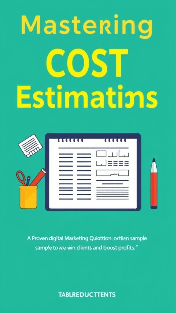 Mastering Cost Estimates: A Proven Digital Marketing Quotation Sample to Win Clients and Boost Profits
