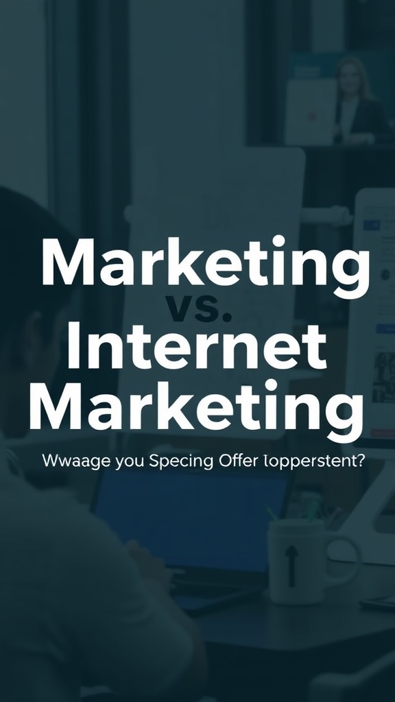 e Marketing vs Internet Marketing: Unlocking the Key Differences to Maximize Your Digital Strategy Success