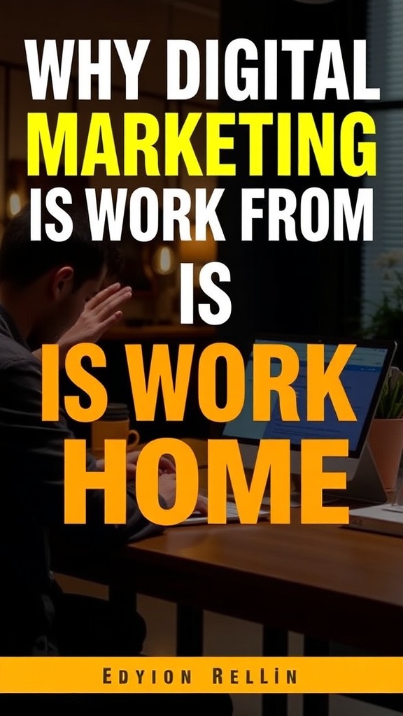 Discover Why Digital Marketing Is Work From Home and How It Can Revolutionize Your Career and Business