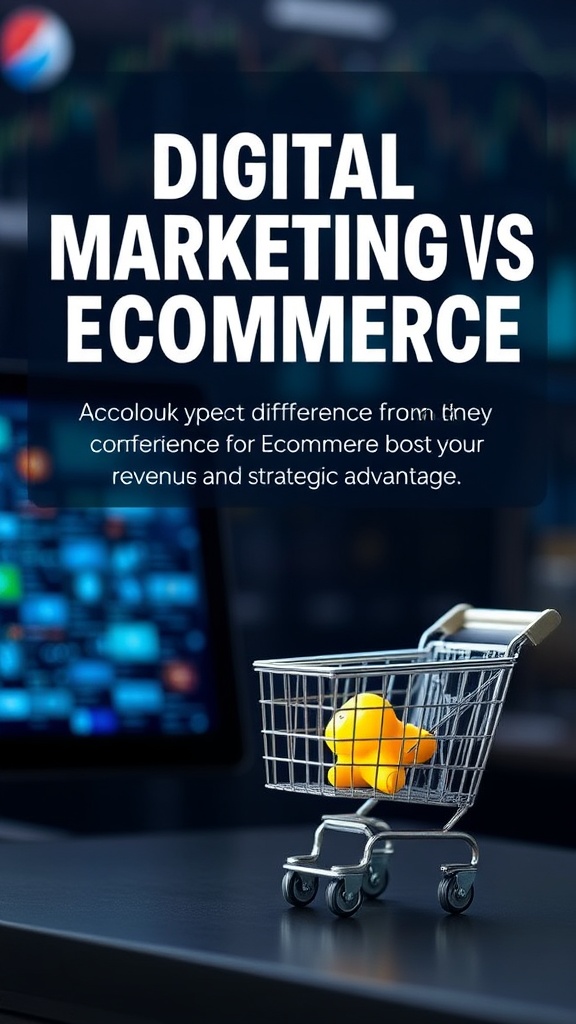 Digital Marketing vs Ecommerce: Unlocking the Key Differences That Boost Your Revenue and Strategic Advantage