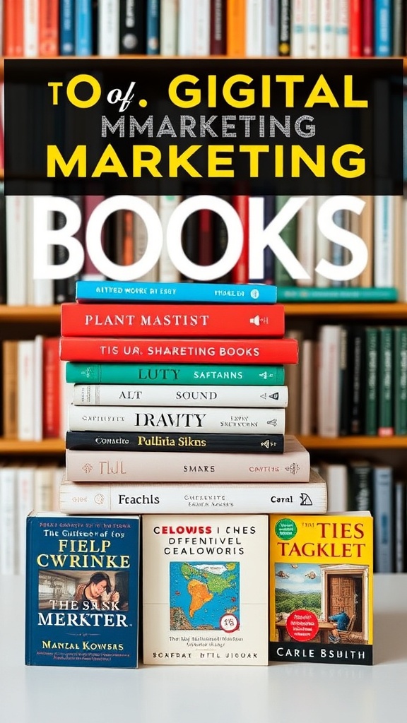 Elevate Your Skills with the Top Digital Marketing Books That Will Revolutionize Your Strategy
