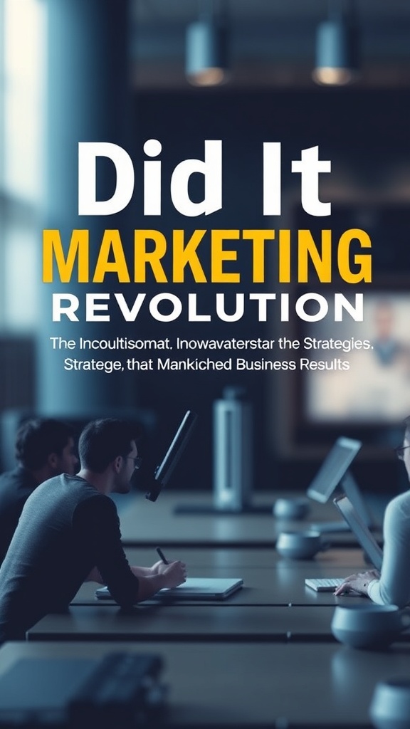 Did It Marketing Revolution: How Innovative Strategies Drive Unmatched Business Results