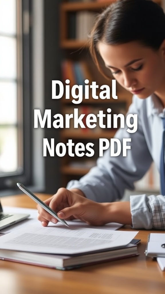 Elevate Your Learning with Comprehensive Digital Marketing Notes PDF: The Ultimate Resource for Aspiring Professionals