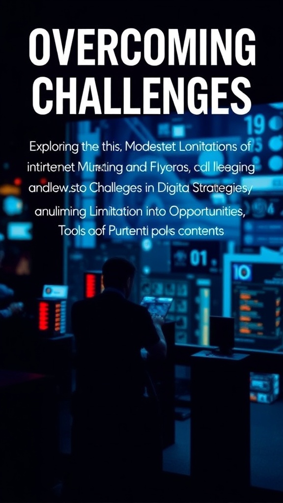 Overcoming Challenges: Exploring the Hidden Limitations of Internet Marketing and How to Turn Them into Opportunities
