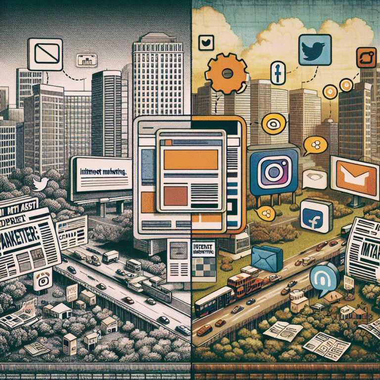 Why Understanding the difference between internet marketing and traditional marketing can Transform Your Business Approach