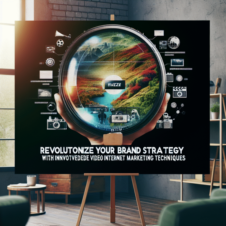 Revolutionize Your Brand Strategy with Cutting-Edge Video Internet Marketing Techniques