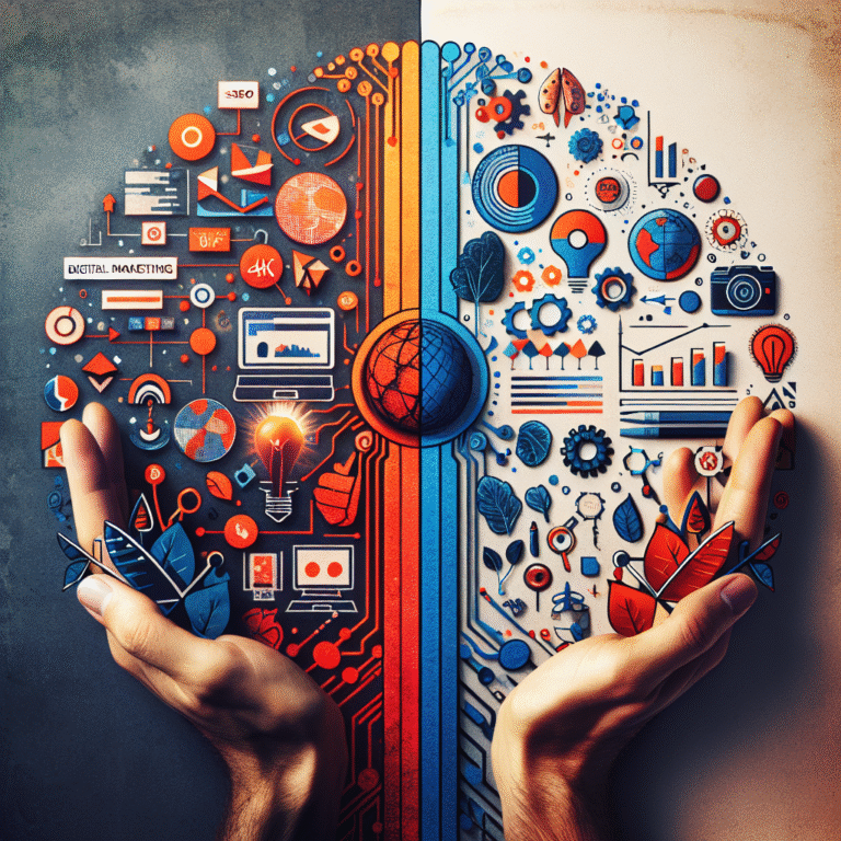 Digital Marketing vs Graphic Design: Choosing the Right Path to Elevate Your Brand and Maximize ROI
