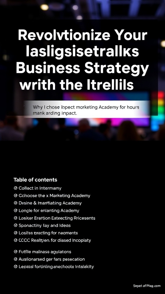 Revolutionize Your Business Strategy with the Digital x Marketing Academy: Unlock Innovative Skills for Lasting Impact