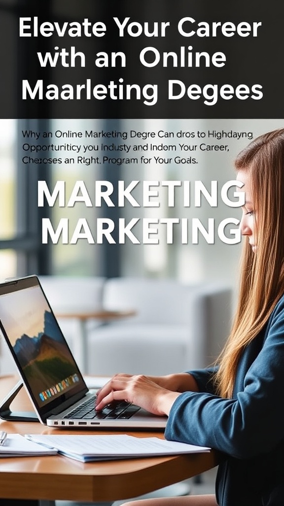 Elevate Your Career with an Online Marketing Degree: Open Doors to High-Daying Opportunities and Industry Success